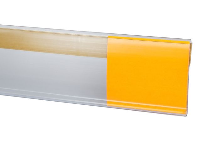 List 39x885mm transparent 50/fp | Kontorsmaterial - Butiksmaterial - Upphängningsanordning | Kontorsexperten