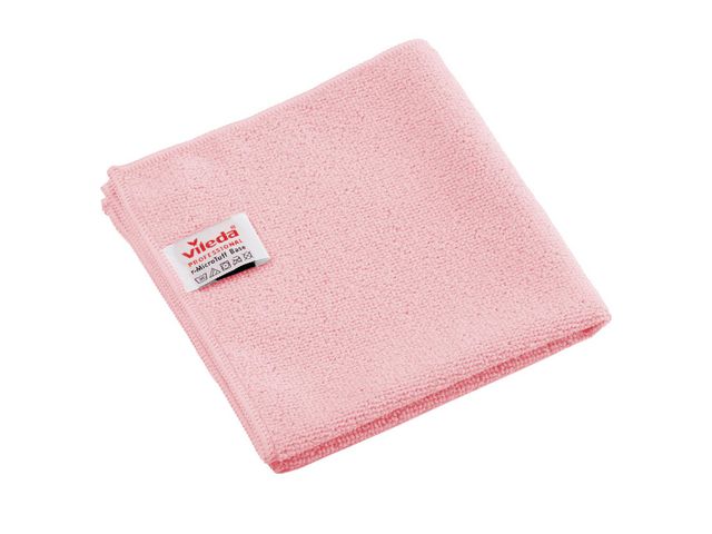 Vileda Microfiberduk r-MicroTuff Base röd 5/fp | Städ och hygien - Städdukar och diskdukar - Städdukar - Mikro | Kontorsexperten