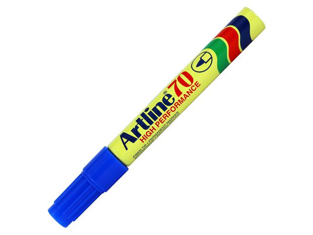 Artline Märkpenna Rund 70 Perm. 1,5 blå | Kontorsmaterial - Pennor - Märkpennor - Rund spets | Kontorsexperten