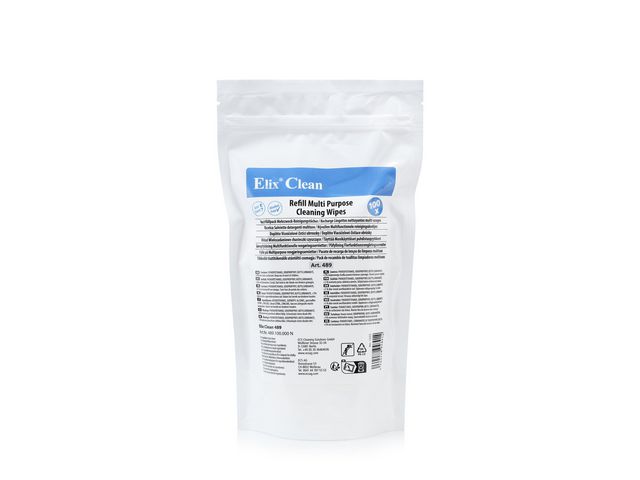 ELIX Rengöringsduk refill skärm 100/fp | Datorprodukter - Datorrengöring - Rengörings-servetter | Kontorsexperten