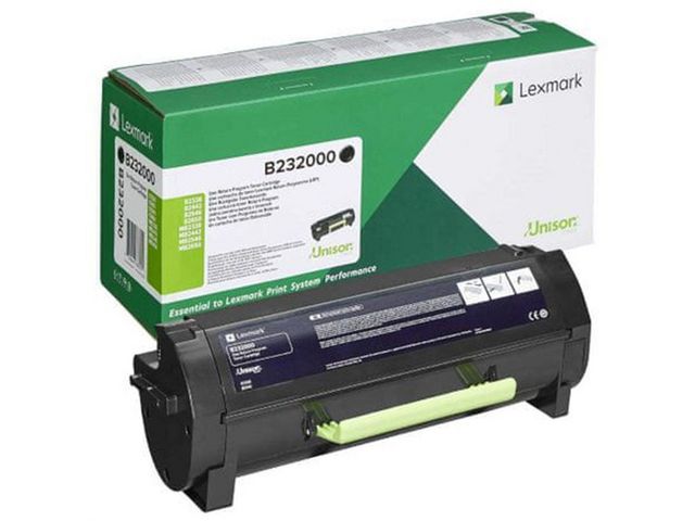 Lexmark Toner B232000 Svart | Toner och bläck - Tonerkassetter - Toner Lexmark | Kontorsexperten