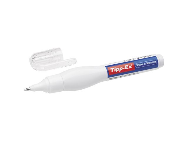 Produktfoto för Tipp-Ex Korrigeringspenna Shake'n Squeeze, 8 ml, vit