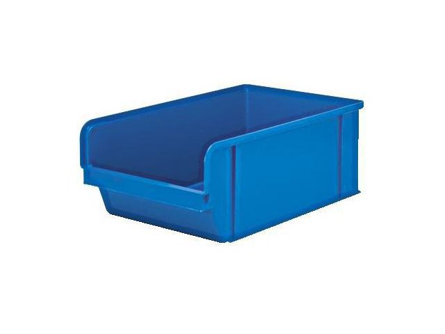Förvaringslåda, 3 l, polypropylen, blå | Skolmöbler och inredning - Förvaringsmöbler - Backar, boxar och korgar | Kontorsexperten