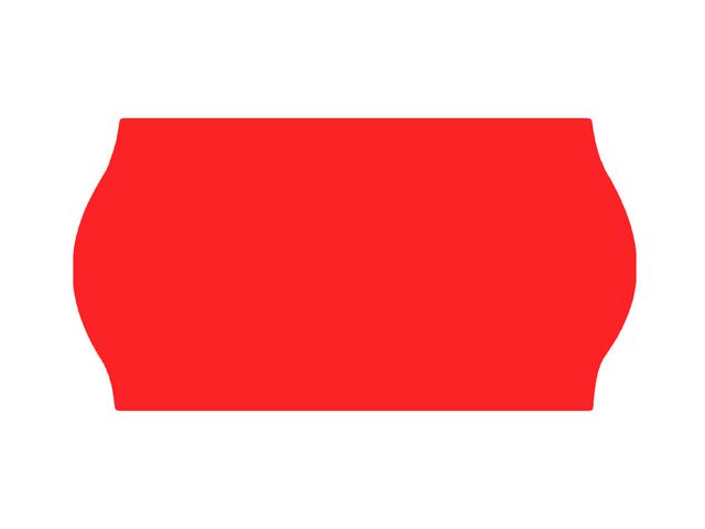 Prisetikett 22x12mm G1 röd 10500/fp | Kontorsmaterial - Butiksmaterial - Prisetiketter och prismärkare | Kontorsexperten