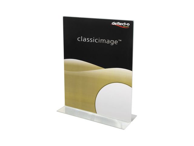 deflecto® Informationsställ acryl A7 stående | Kontorsmöbler och inredning - Tavlor ställ och ramar - Informationsställ | Kontorsexperten