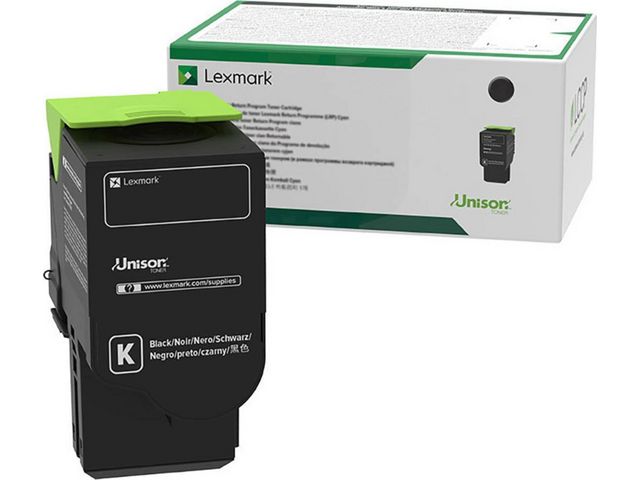 Lexmark Toner C2320K0 Svart | Toner och bläck - Tonerkassetter - Toner Lexmark | Kontorsexperten