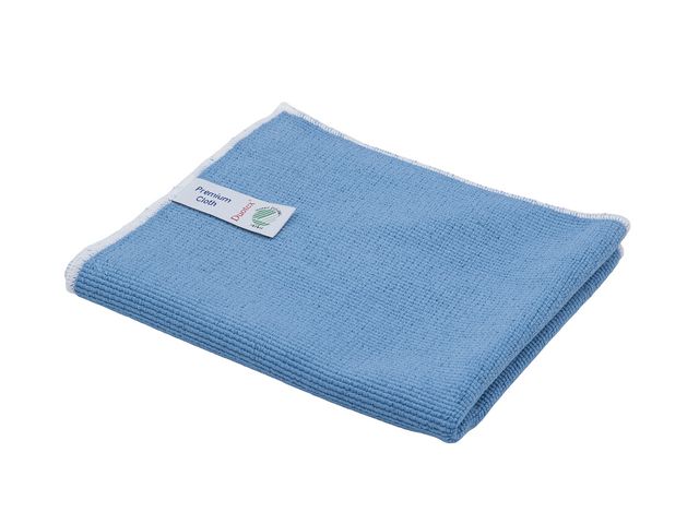 Duotex Städduk Premium Cloth Knitted blå 10/fp | Städ och hygien - Städdukar och diskdukar - Städdukar - Alltork | Kontorsexperten