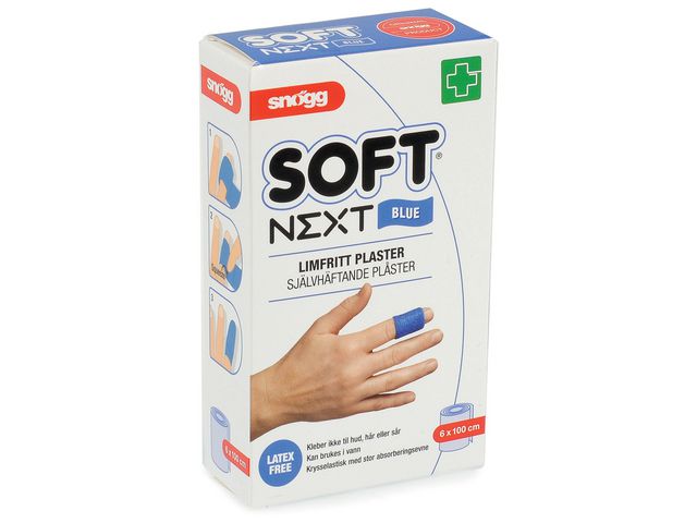 Dahl Medical Fingerförband 1m blå Nr.2 | Skyddsutrustning - Första Hjälpen - Förband och Refill | Kontorsexperten