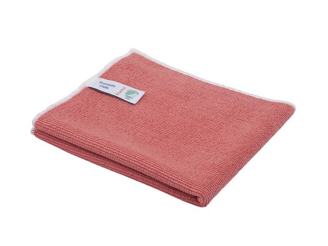 Duotex Städduk Premium Cloth Knitted röd 10/fp | Städ och hygien - Städdukar och diskdukar - Städdukar - Alltork | Kontorsexperten