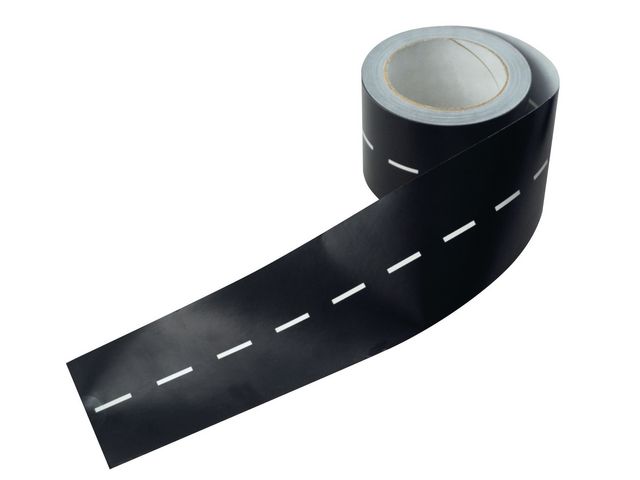 PLAYBOX Stickers på rulle väg 10 m | Skola och förskola - Hobbymaterial - Bokmärken och stickers | Kontorsexperten