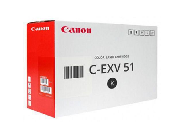 Canon Toner C-EXV51 69K svart | Toner och bläck - Tonerkassetter - Toner Canon | Kontorsexperten