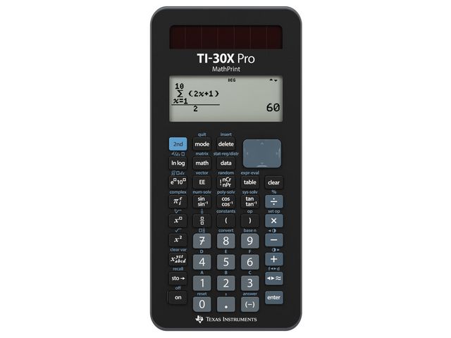 TEXAS INSTRUMENTS Räknare Teknisk TI-30X Pro Math | Kontorsmaskiner - Räknare - Tekniska räknare | Kontorsexperten