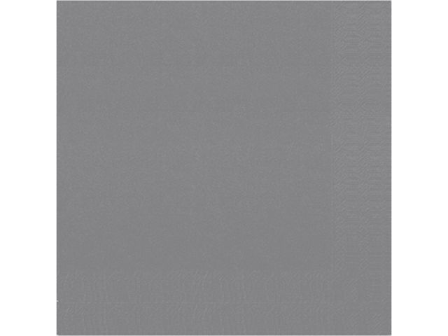 DUNI Servett 3-lagers, enfärgad, ¼-vikt, 33 cm, granitgrå 125/fp | Kök och servering - Servetter och dukar - Servett - 3-lagers | Kontorsexperten