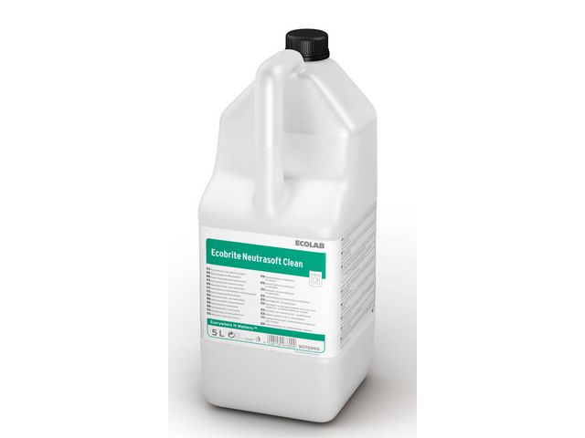 ECOLAB Sköljmedel Ecobrite Neutrasoft Clean 5L 2/fp | Städ och hygien - Tvättmedel och klädvård - Sköljmedel | Kontorsexperten