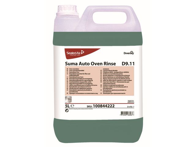 Diversey Sköljmedel AUTO OVEN RINSE D9 5L | Städ och hygien - Diskrengöring - Torkmedel och sköljmedel | Kontorsexperten