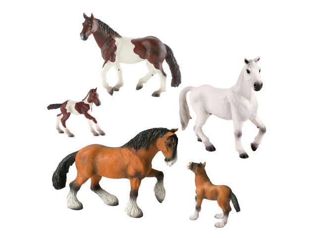 BULLYLAND Hästar 5/fp | Skola och förskola - Lekmaterial - Lekfigurer - Djur | Kontorsexperten