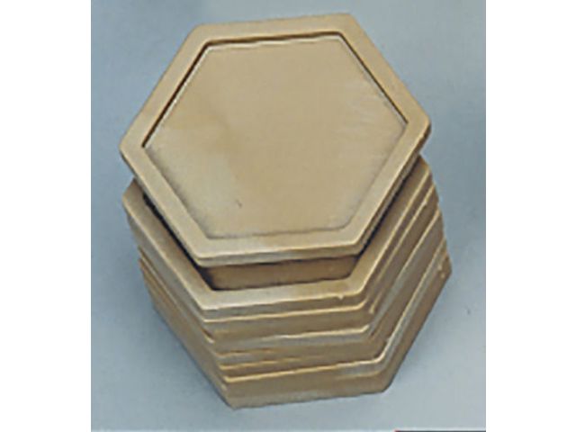 Pärlram sexhörning 9cm | Skola och förskola - Hobbymaterial - Nabbipärlor - Rörpärlor | Kontorsexperten