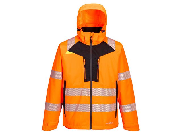 PORTWEST® Skaljacka varsel PW DX462 kl3 orange 2XL | Arbetskläder - Arbetsjackor - Varseljackor | Kontorsexperten