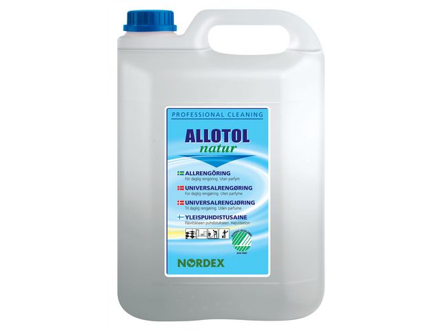 NORDEX Allrengöring Allotol natur 5L | Städ och hygien - Rengöringsmedel - Allrent | Kontorsexperten