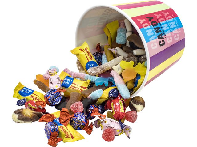 CANDY Collection Godis färdigblandat lösgodis 800g | Kök och servering - Ätbart - Godis och choklad | Kontorsexperten