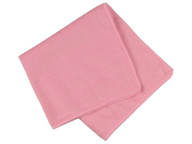 ABENA Microfiberduk 40x40cm röd | Städ och hygien - Städdukar och diskdukar - Städdukar - Mikro | Kontorsexperten