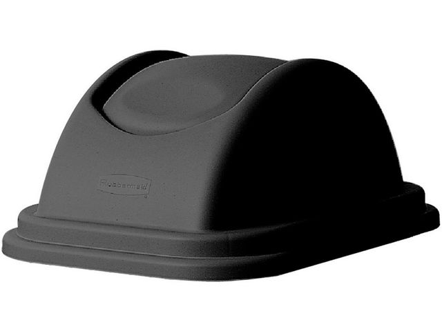 Rubbermaid Commercial Products Vipplock till papperskorg 27L svart | Städ och hygien - Avfallshantering och källsortering - Papperskorgar | Kontorsexperten