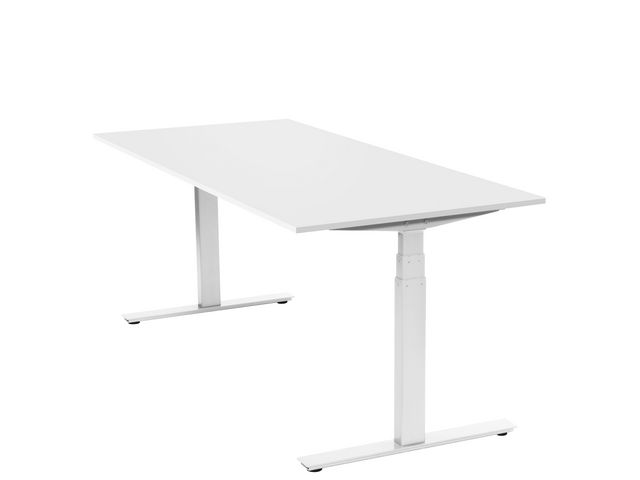 LANAB DESIGN Skrivbord EF Smart 1800x800 Vit/Vit | Kontorsmöbler och inredning - Bord och hurtsar - Skrivbord - Höj/sänkbar | Kontorsexperten