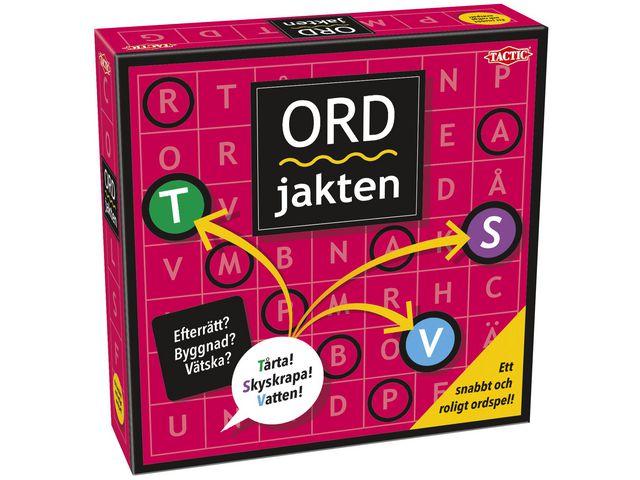 TACTIC Spel Ordjakten från 8år | Skola och förskola - Lekmaterial - Spel - Från 7 - 9 år | Kontorsexperten
