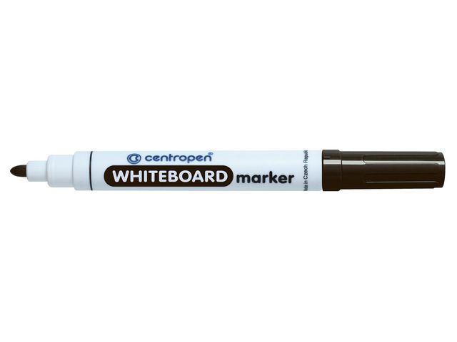 CENTROPEN Whiteboardpenna rund svart | Kontorsmaterial - Pennor - Whiteboardpennor - Rund spets | Kontorsexperten