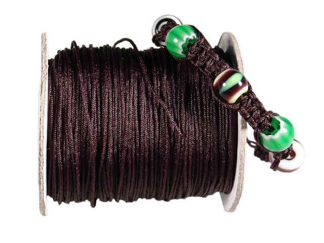 Smyckessnöre, polyester, 100 m, svart | Skola och förskola - Hobbymaterial - Band | Kontorsexperten