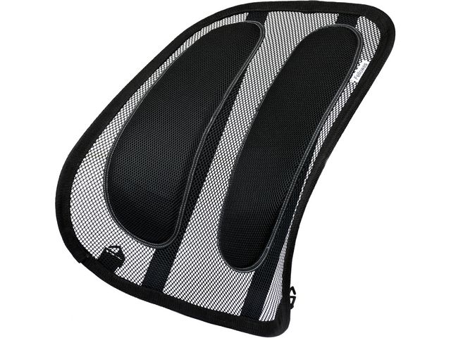 Fellowes Office Suites™ meshryggstöd, svart | Kontorsmöbler och inredning - Stolar och sittmöbler - Kontorsstolar | Kontorsexperten