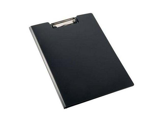Skrivplatta med omslag A4 svart | Kontorsmaterial - Till skrivbordet - Skrivplattor | Kontorsexperten