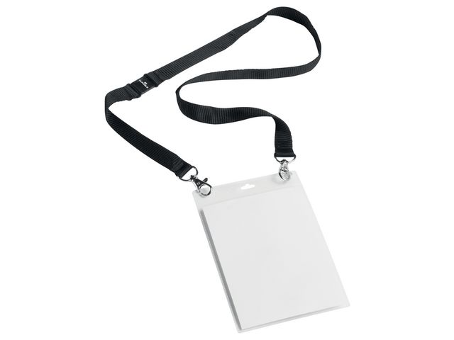 Durable Namnskylt A6 halsband 10/fp | Kontorsmöbler och inredning - Namnskyltar och korthållare - Namnbrickor | Kontorsexperten