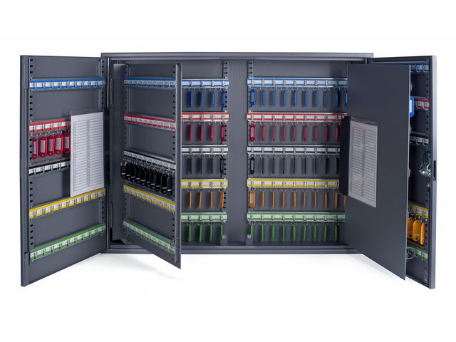 PAVO Nyckelskåp 300 nycklar grå | Kontorsmöbler och inredning - Skåp och hyllor - Nyckelskåp och tillbehör | Kontorsexperten