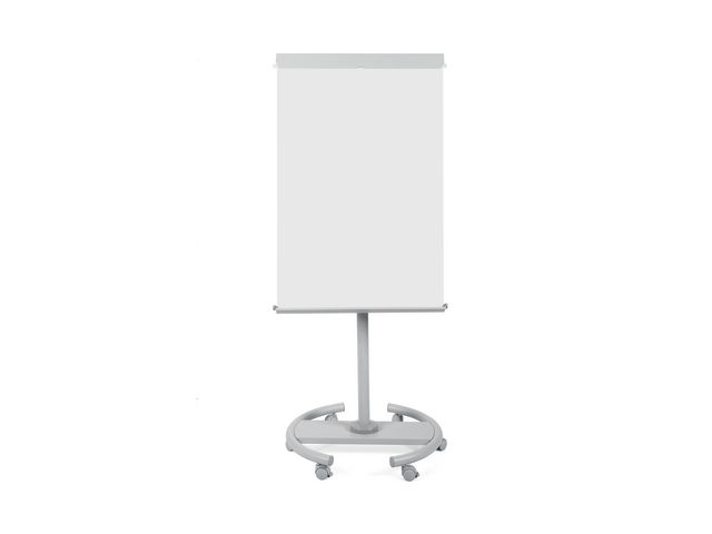 Produktfoto för Flipoverstativ Bi-Office® Covertible, HxB 100 x 70 cm, på hjul, justerbart