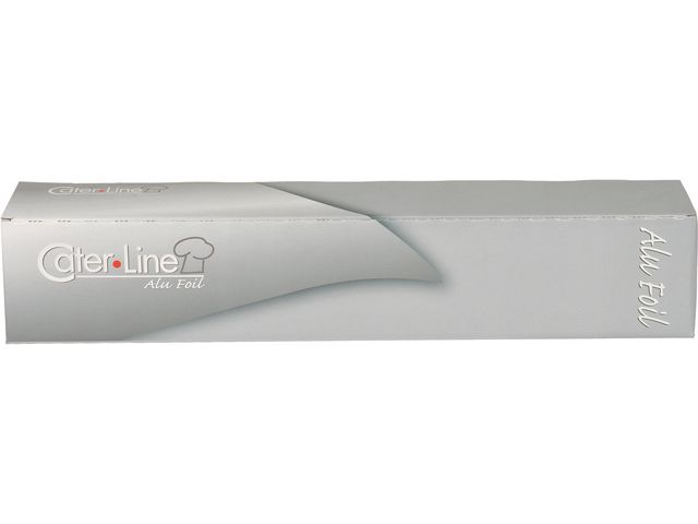 CATER LINE Aluminiumfolie i cutbox, 150 x 0,44 m, 14 | Kök och servering - Plast- och aluminiumfolie - Aluminiumfolie | Kontorsexperten