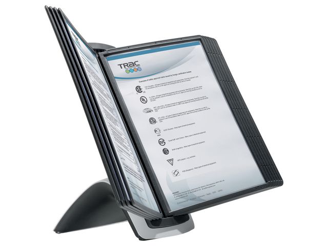 DURABLE Bordsställ Style 10 paneler A4