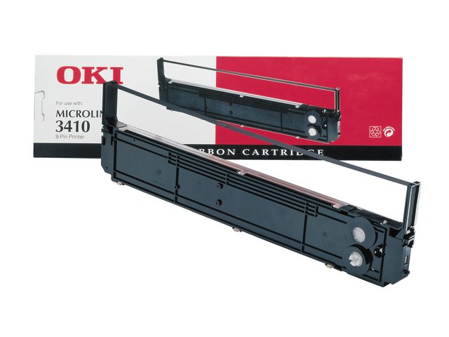 OKI Färgband, svart, 210902006 | Toner och bläck - Färg- och Raderband - Färgband OKI | Kontorsexperten