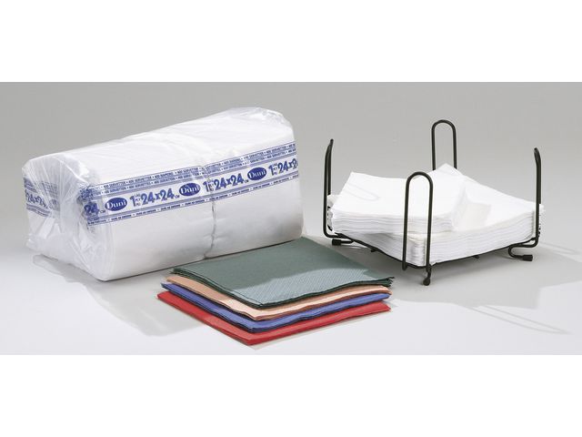 DUNI Servett 1-lags 33x33cm vit 600/fp | Kök och servering - Servetter och dukar - Servett - 1-lagers | Kontorsexperten