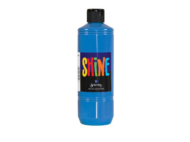 Glansfärg Glossy 500ml klarblå | Skola och förskola - Målarfärg och tillbehör - Blank täckfärg | Kontorsexperten