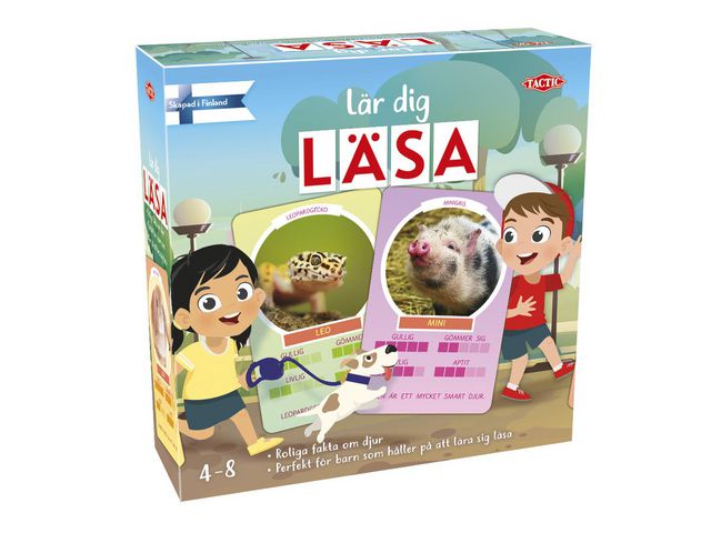 TACTIC Spel Lär dig Läsa | Skola och förskola - Lekmaterial - Spel - Från 5 - 6 år | Kontorsexperten