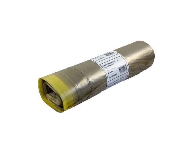 Polynova Soppåsar, dragsnöre, LDPE, 100 % återvinningsbara, 125l 25/rl | Städ och hygien - Påsar och säckar - Plastsäckar | Kontorsexperten