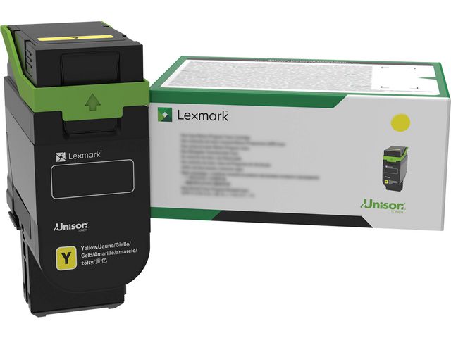 Lexmark Toner 77L2HY0 46,9K gul | Toner och bläck - Tonerkassetter - Toner Lexmark | Kontorsexperten