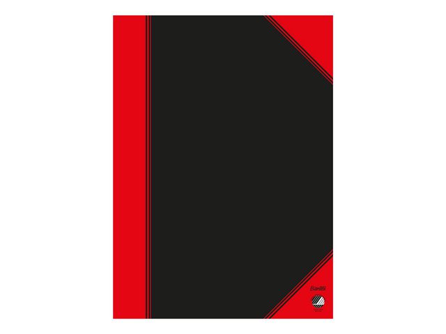 BANTEX Kinabok A4 96 blad linjerat | Kontorsmaterial - Block och anteckningsböcker - Vaxduksböcker | Kontorsexperten