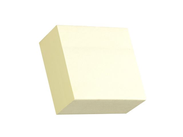 Notes kub Standard 76x76mm gul 450bl | Kontorsmaterial - Notes och Post-It - Notes - Kuber | Kontorsexperten