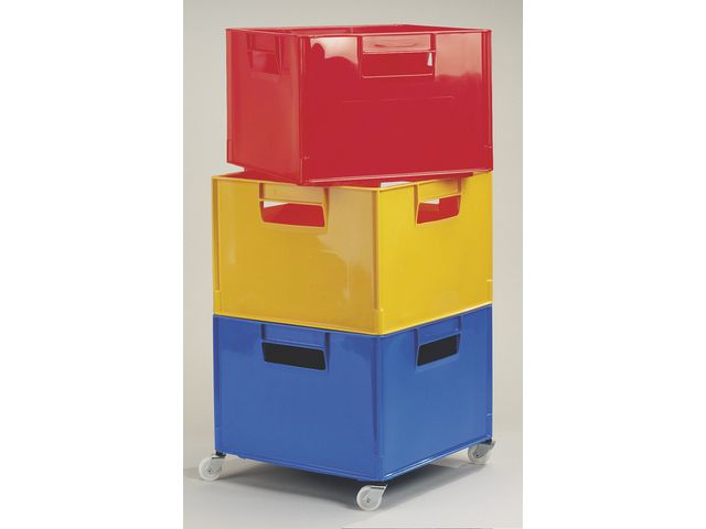 NYBY Lekback, röd | Skolmöbler och inredning - Förvaringsmöbler - Backar, boxar och korgar | Kontorsexperten