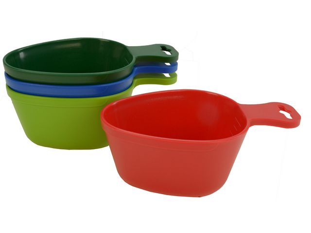 Kåsa / kopp i hård plast,sorterade färger | Skola och förskola - Klassrummet / Lära - Biologi | Kontorsexperten