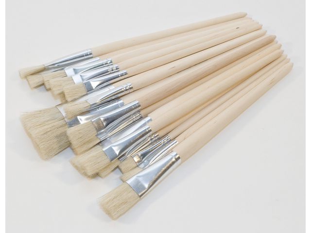 PLAYBOX Borstpenselset 18/fp | Skola och förskola - Målarfärg och tillbehör - Penslar | Kontorsexperten