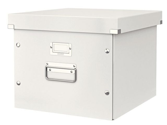 Leitz Hängmappslåda Click & Store vit | Kontorsmaterial - Mappar och plastfickor - Hängmappsförvaring | Kontorsexperten