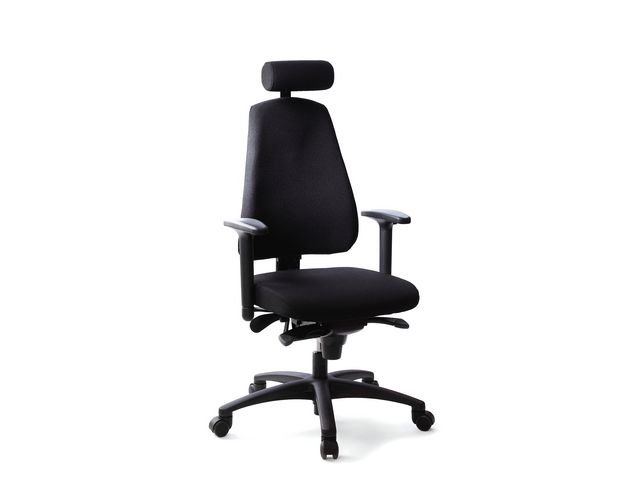 LANAB DESIGN Kontorsstol LD6240 svart | Kontorsmöbler och inredning - Stolar och sittmöbler - Kontorsstolar | Kontorsexperten